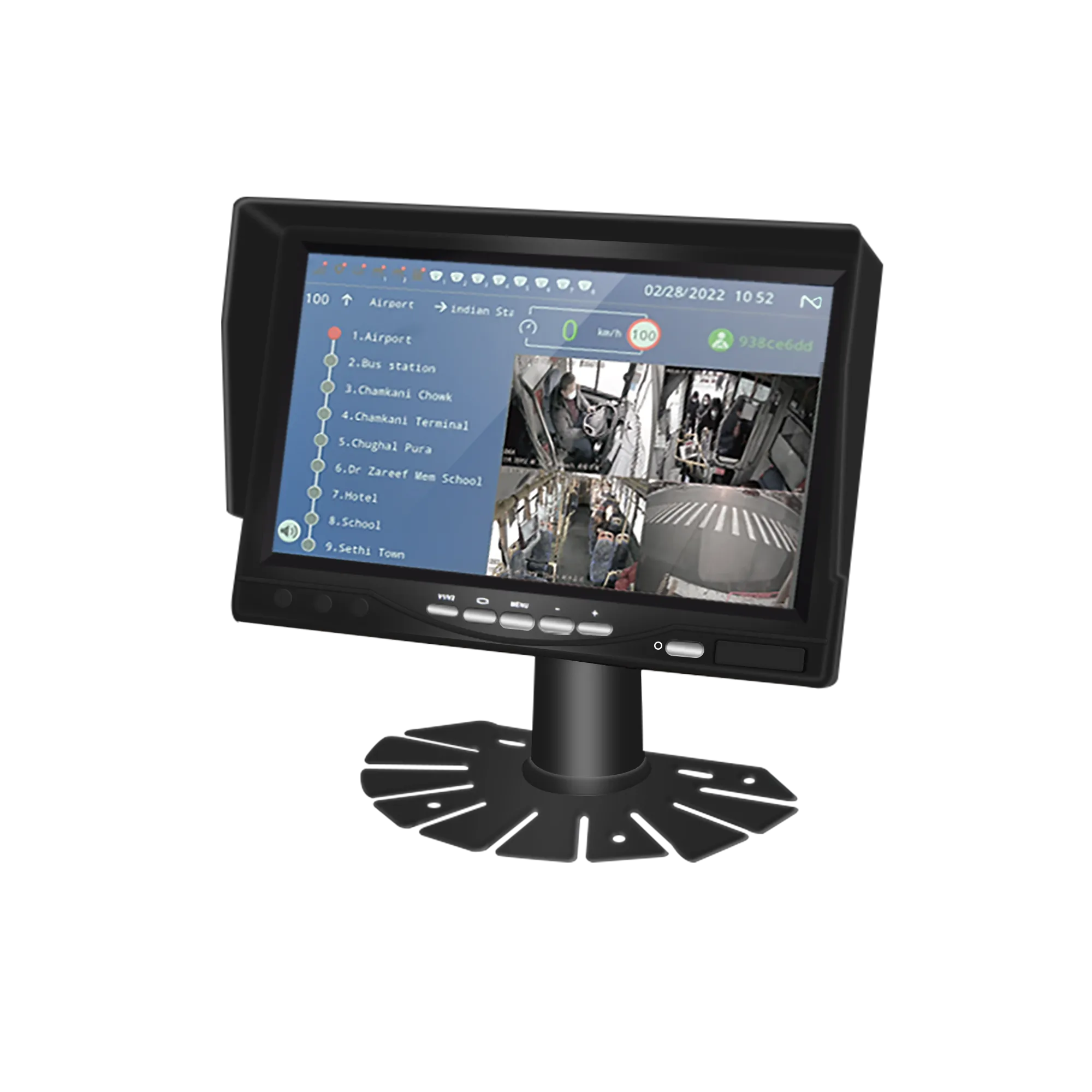 7 inç  Monitör Ekranı QP001