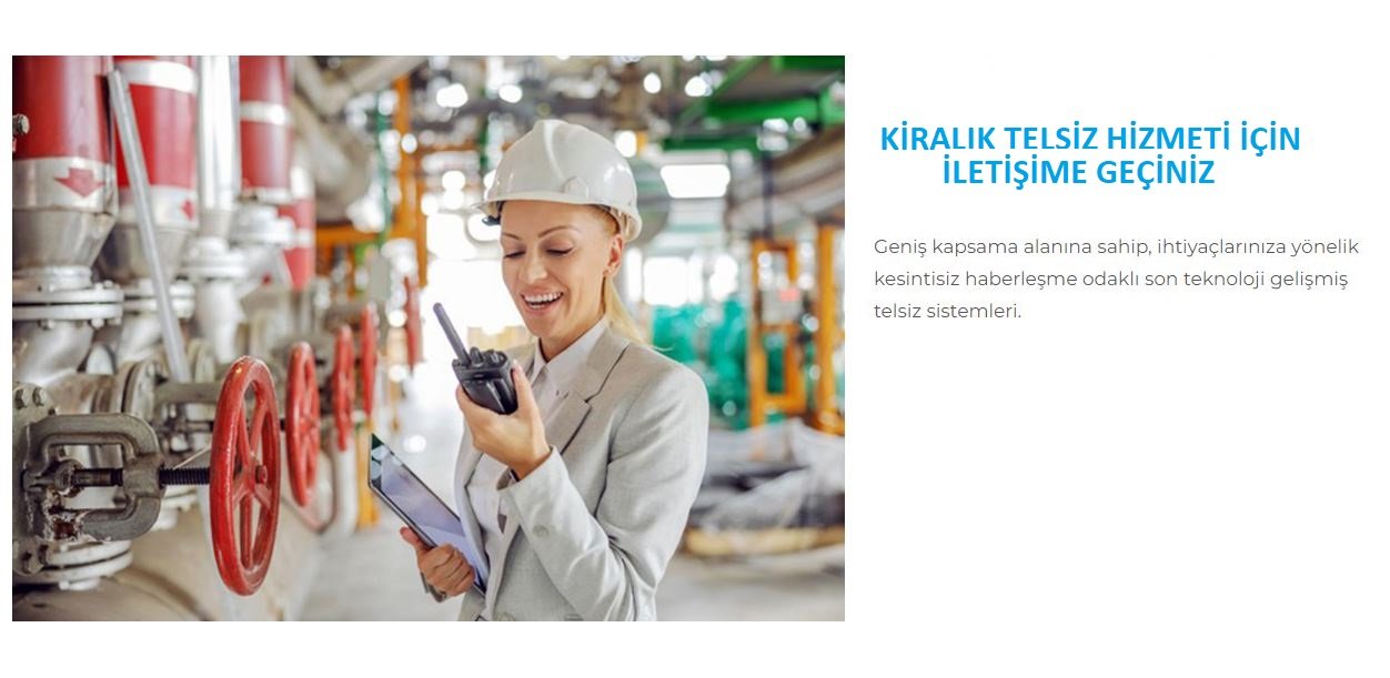 KİRALIK TELSİZ HİZMETLERİ